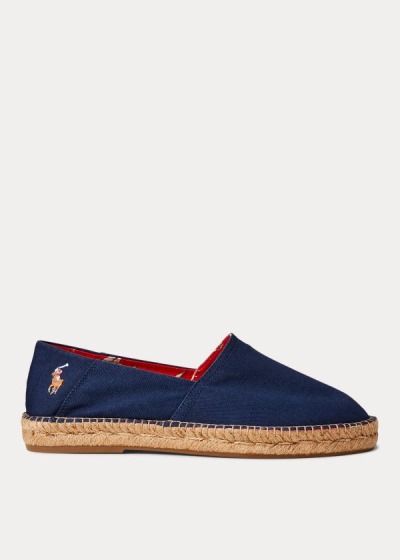 Men's Polo Ralph Lauren Cotton Canvas Espadrilles | 792640TLB